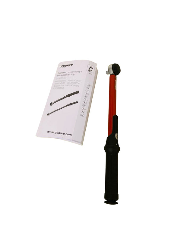 GEDORE red Drehmomentschlüssel für Links- und Rechtsgewinde 3/8 Zoll 10-50 Nm
