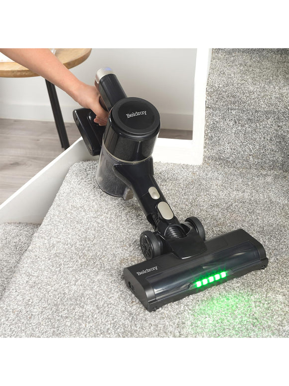 Beldray Airvolve 2in1 Akku-Staubsauger Handstaubsauger 2 Stufen 22,2 V +