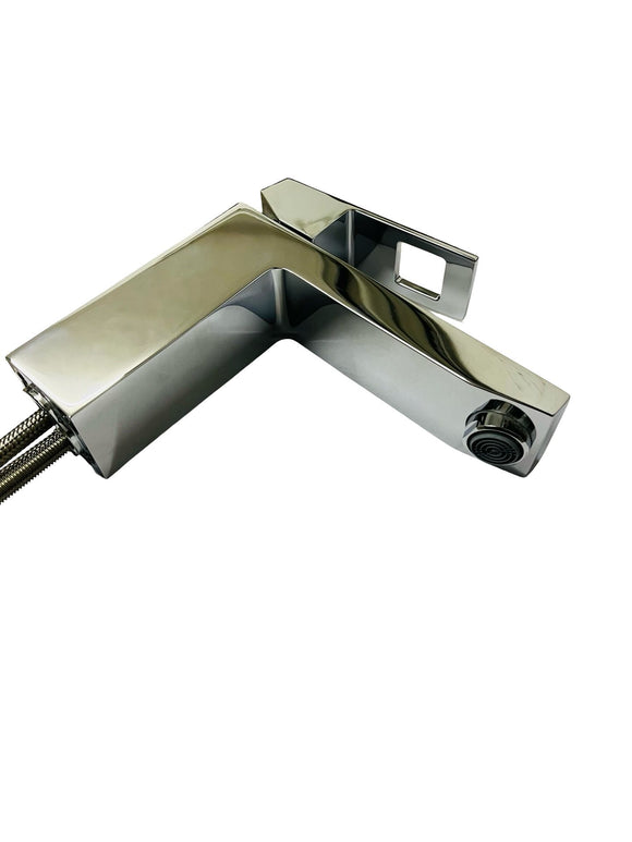GROHE Eurocube Waschtischarmatur Wassersparend Zugstangen-Ablauf Chrom 23445000