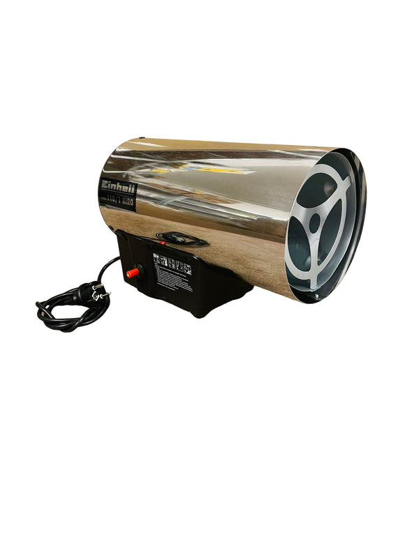 Einhell Heißluftgenerator HGG 110/1 Niro aus verzinktem Stahlblech Piezozündung