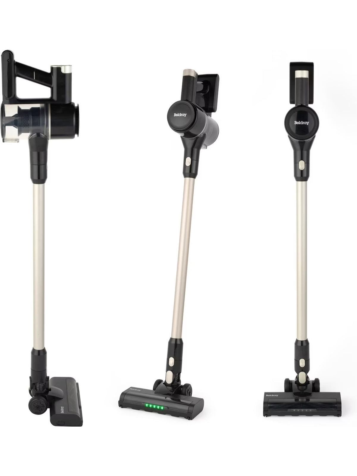 Beldray Airvolve 2in1 Akku-Staubsauger Handstaubsauger 2 Stufen 22,2 V +