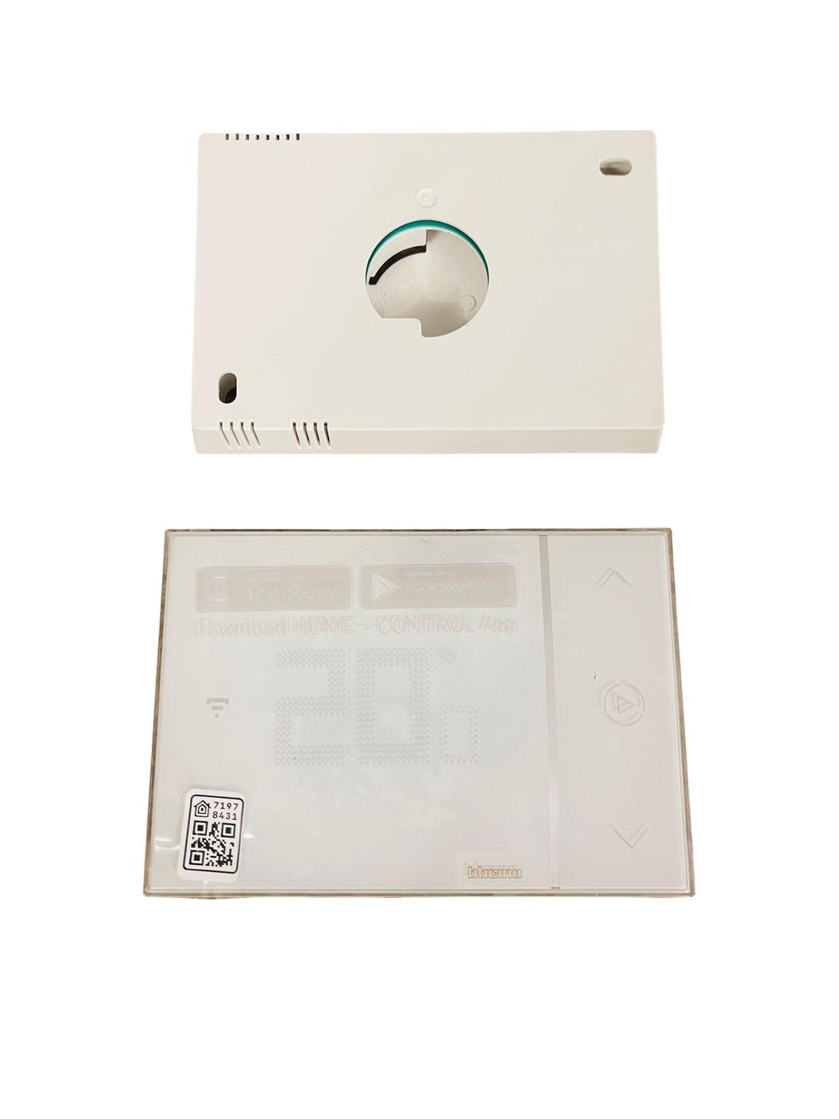Bticino SXW8002W Smarther2 mit Netatmo Thermostat für Wandkessel programmierbar