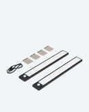 2x Sensor-Lichtleiste mit Bewegungsmelder Aufladbar USB Magnetisch Ultradünn-1