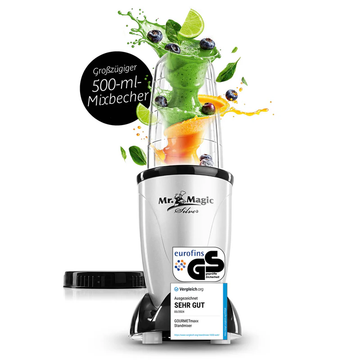 Kaufen grau Standmixer Smoothie Maker Mixer Blender Crusher Edelstahl Klingen Shaker 400W