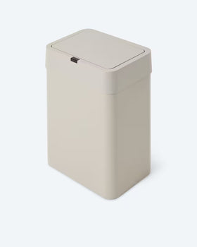Sensor-Mülleimer automatisch Öffnen&Schließen 14L Fassungsvermögen WC Büro Beige