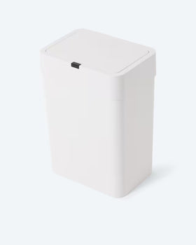 Sensor-Mülleimer automatisch Öffnen &Schließen 14L Fassungsvermögen WC Büro Weiß