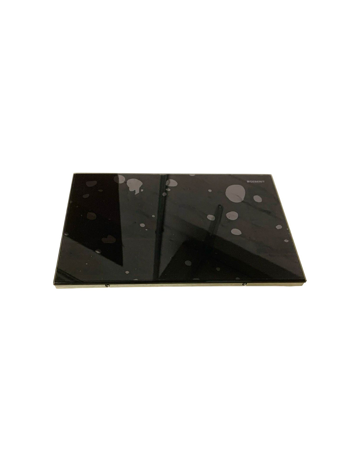 Geberit Betätigungsplatte Sigma 80 Square 2-Mengen-Spülung Glas Schwarz