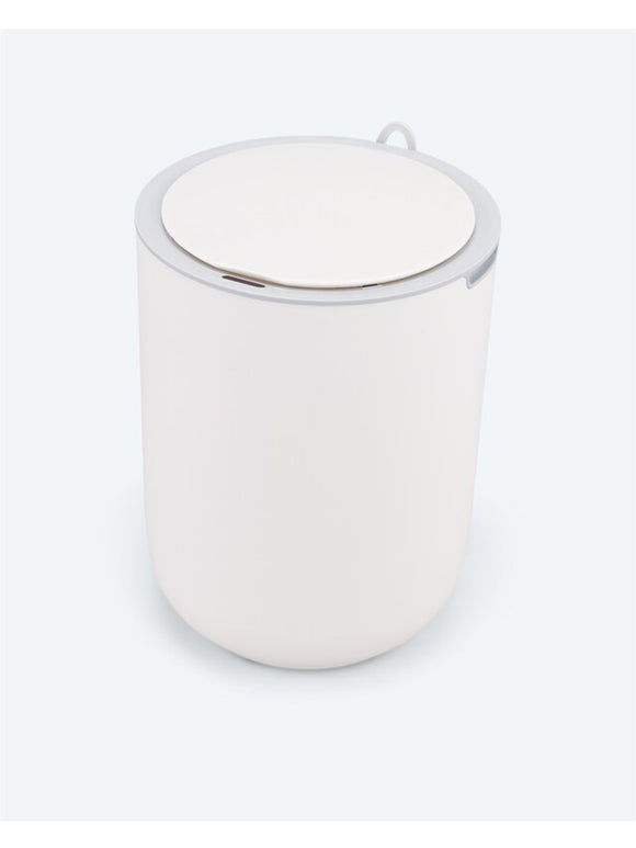 Sensor-Mülleimer automatisches Öffnen & Schließen 8L Fassungsvermögen WC Büro Weiß