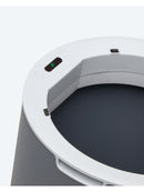 Sensor-Mülleimer automatisches Öffnen & Schließen 8L Fassungsvermögen WC Büro Grau-4