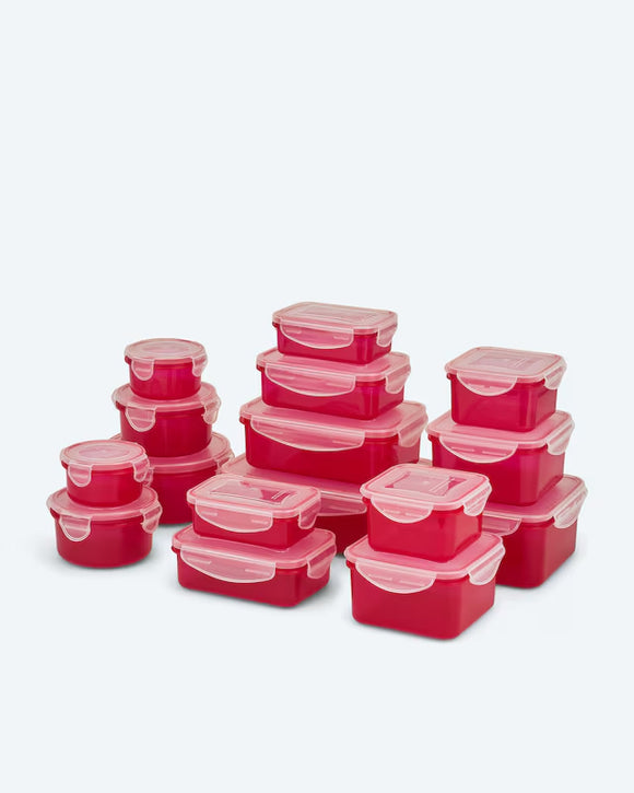 Frischhaltedosen 16tlg. Antibakteriell Luftdicht für Mikrowelle Gefrierschrank