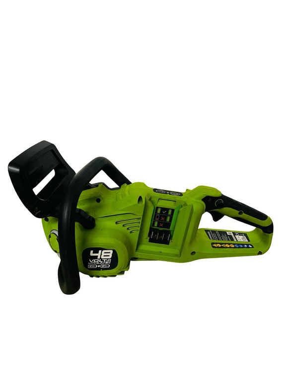 Greenworks 48V(2x24V) Akku Kettensäge mit bürstenlosem Motor 35 cm Klinge DEFEKT