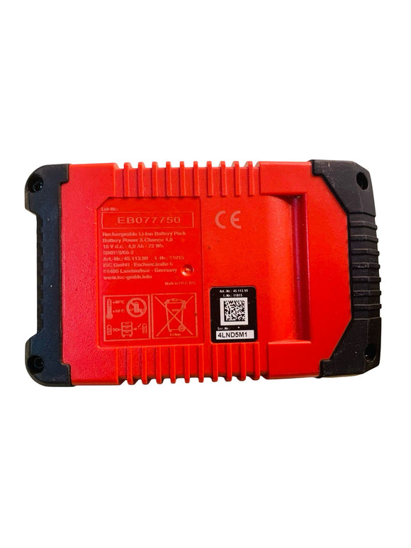 Original Einhell Akku PXC-Twinpack 4,0 Ah Power X-Change Li-Ion 18 V