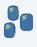 Vakuum-Dosen-Set 3tlg. Glasdosen Vakuum-Deckel Frischhaltedosen Mikrowellenfest-2