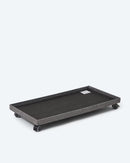 Sitz- und Aufbewahrungsbank Hocker 2-Sitzer Faltbar mit Rollen Traglast 200 kg-3