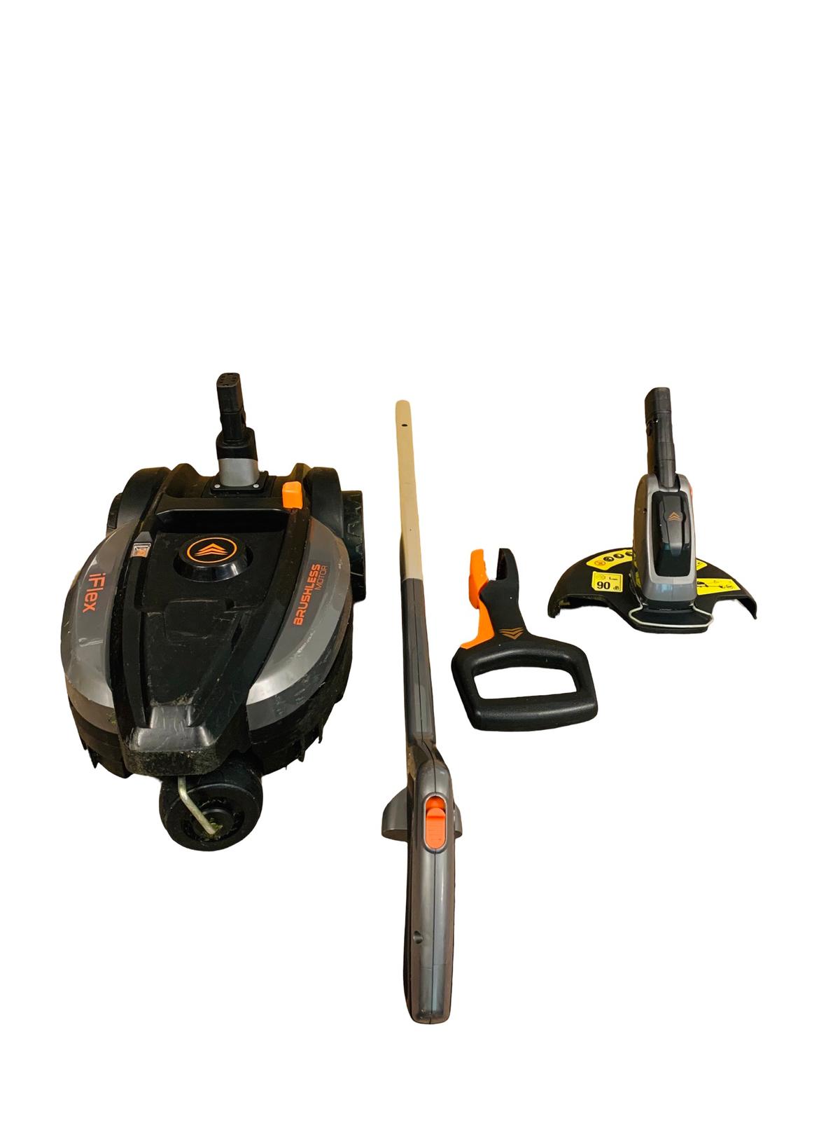 Yard Force 12V iFlex Akku Rasenmäher & Rasentrimmer Bundle LM F23BN DEFEKT