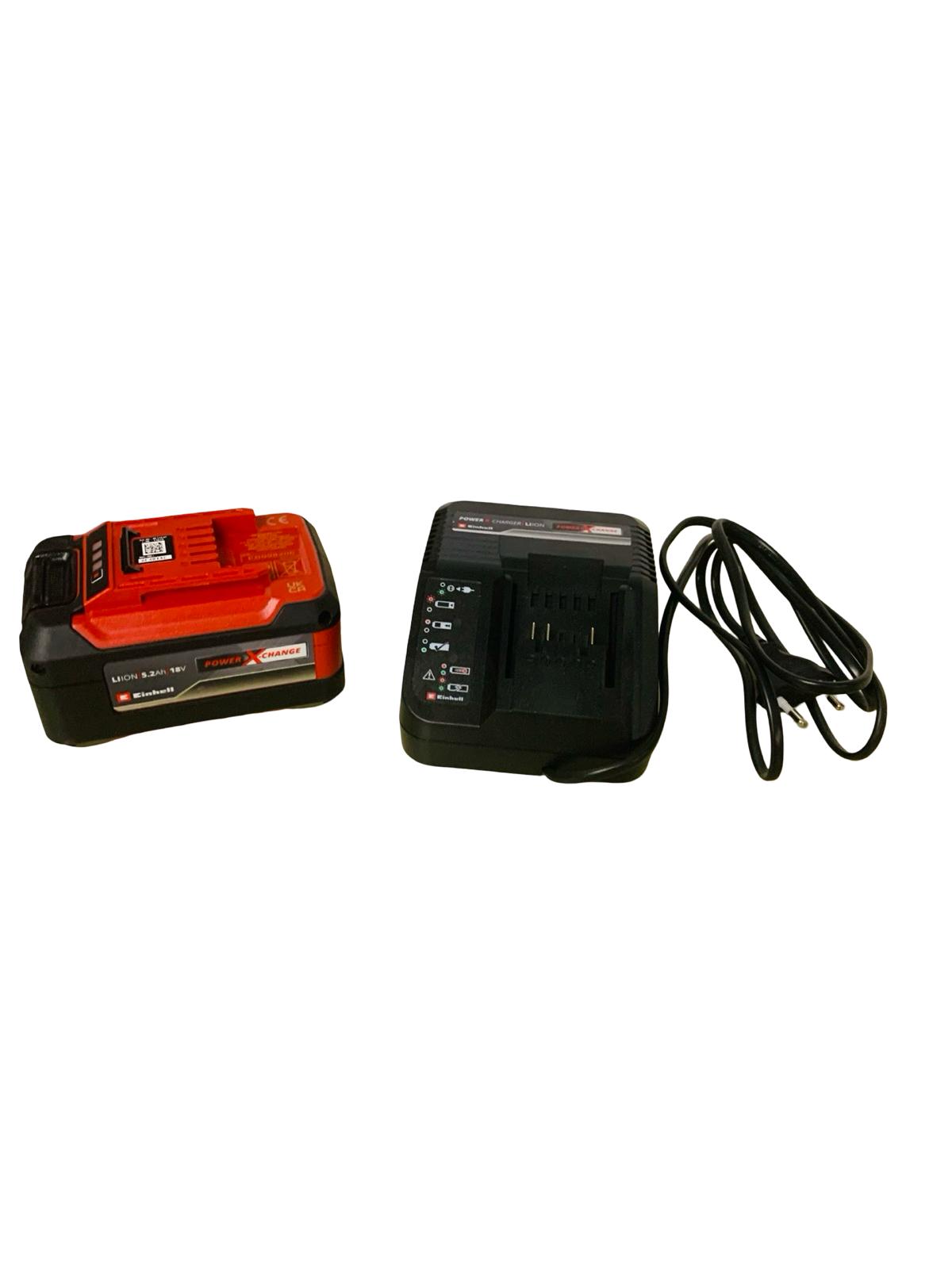 Original Einhell Starter Kit 5,2 Ah Akku und Ladegerät Power X-Change