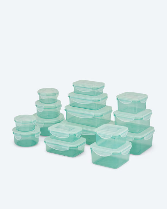 Frischhaltedosen 16tlg. Antibakteriell Luftdicht für Mikrowelle Gefrierschrank