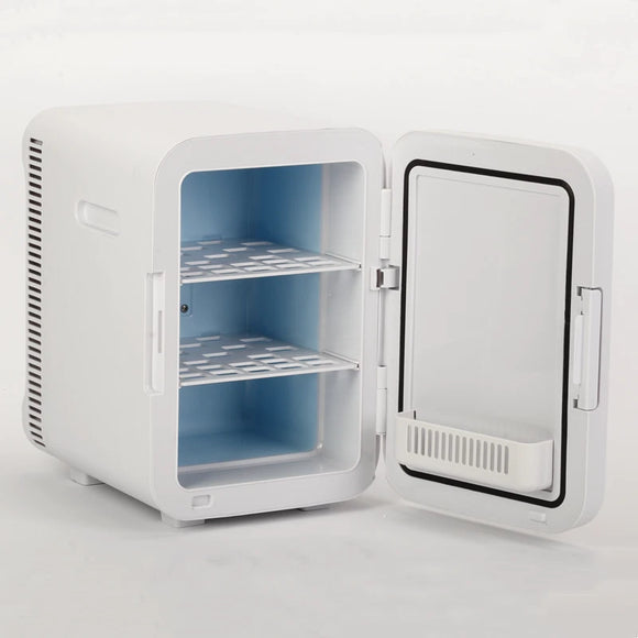 15L Mini Kühlschrank Kosmetik Kühlschrank Minibar Kühlbox kühlen heizen 12V 230V