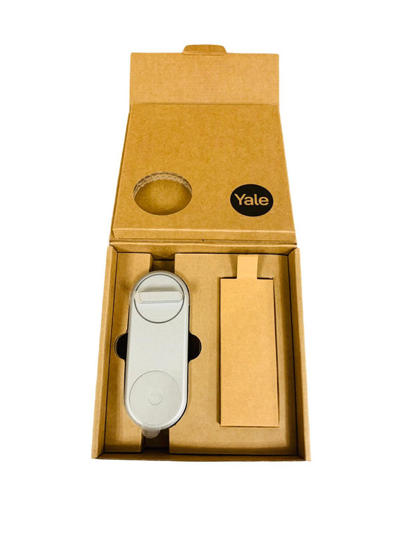 Yale Linus Smart Lock Silber 05/101200/SI Schlüsselloses und sicheres Türschloss