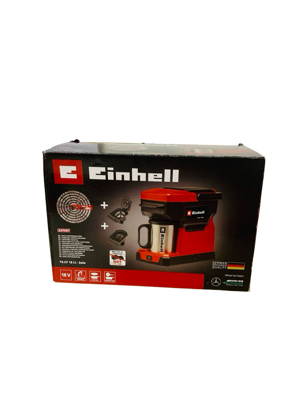 Einhell Akku-Kaffeemaschine TE-CF 18 Li-Solo Power X-Change 18V Behälter 240 ml