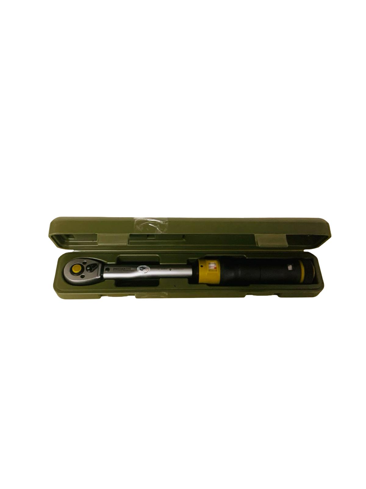 Proxxon 23350 Drehmomentschüssel Ratsche Umschaltknarre 3/8" 12-60 Nm 370 mm