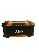 AEG - Baustellenradio 18 V Bluetooth-Verbindung bis 30m USB-Buchse LCD-Display-2