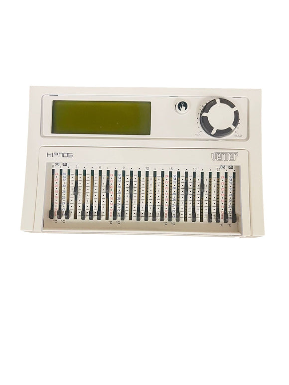 VEMER VE013900 HIPNOS Wandthermostat Tagesprogrammierung Programmierschieber