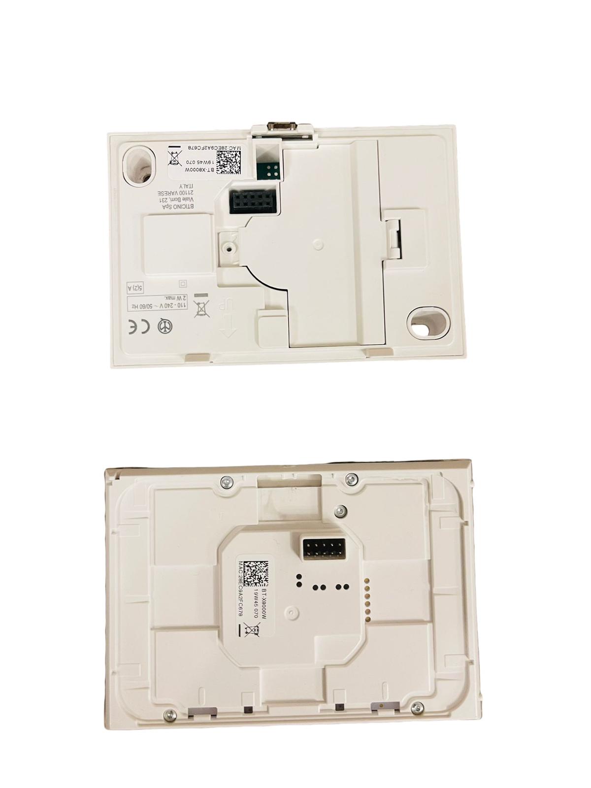 Bticino SXW8002W Smarther2 mit Netatmo Thermostat für Wandkessel programmierbar