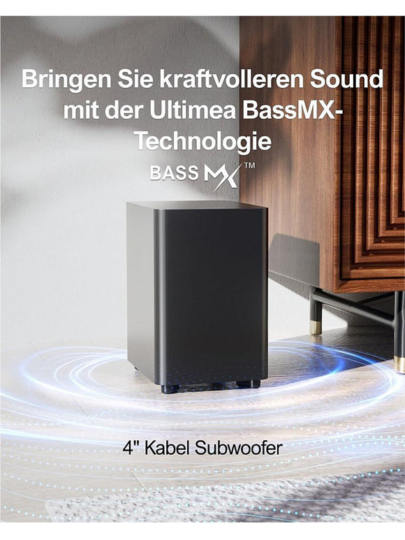 Ultimea Aura A30 5.1 Soundbar Subwoofer Wireless 250 W USB Bluetooth AUX