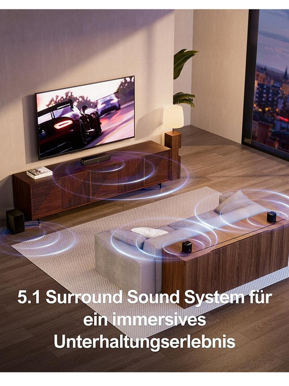 Ultimea Aura A30 5.1 Soundbar Subwoofer Wireless 250 W USB Bluetooth AUX