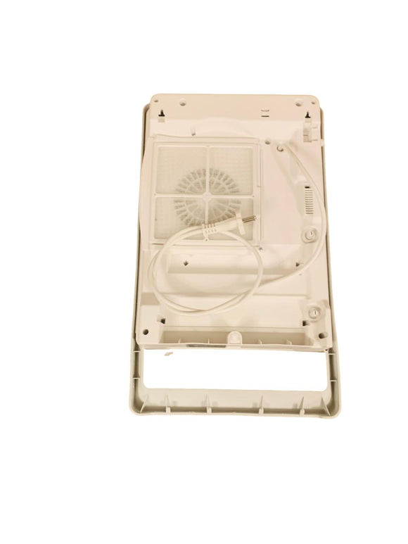 Radialight Digitaler Wand-Heizlüfter TOUCH mit Handtuchstange Perlgrau TBSLI003