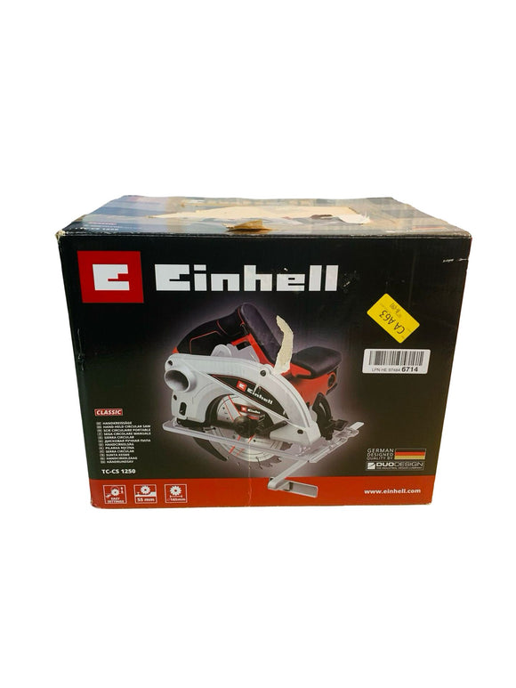 Einhell Handkreissäge TC-CS 1250 5500 U/min 1250 W Werkzeuglose Einstellung