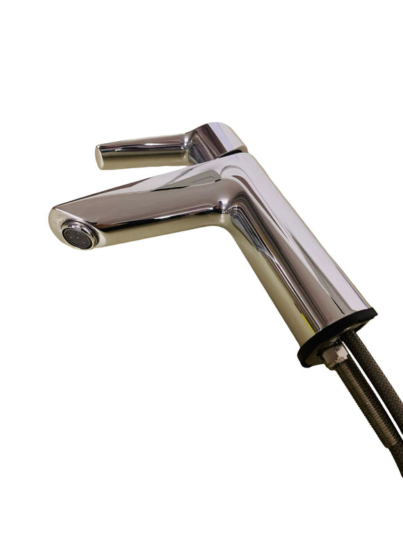 GROHE Start Waschtischarmatur Bad Wassersparend mit Zugstange Chrom 23455002