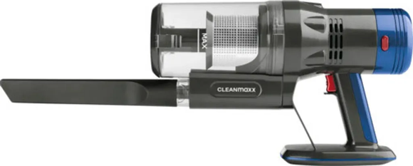 CLEANmaxx 2in1 Akku-Staubsauger Beutellos Kabellos Zyklon Handsauger Auto Tragbar