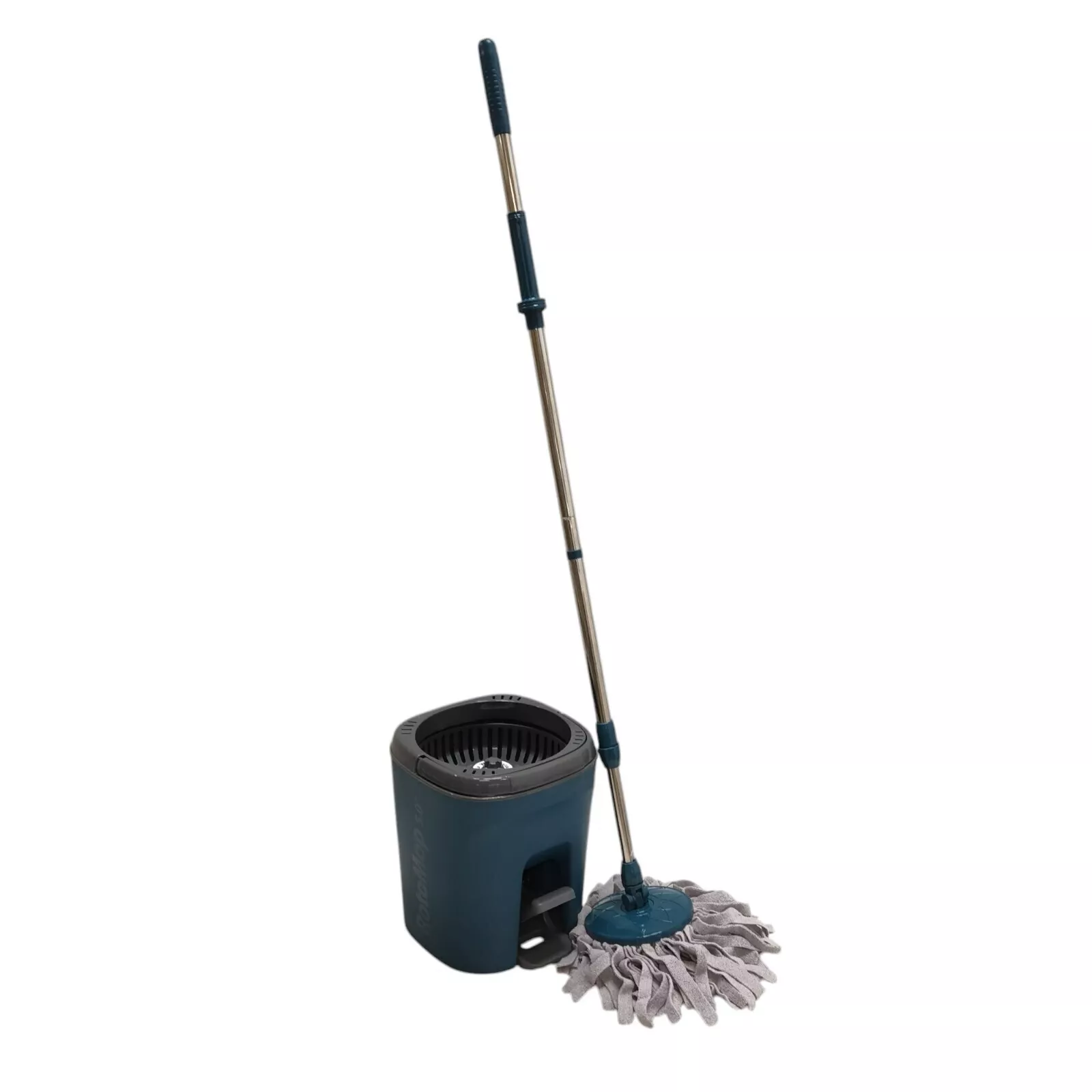Putzeimer Rotomop 5.0 Super Five Kit Eimer Wischmop Mikrofaser Teleskopstiel