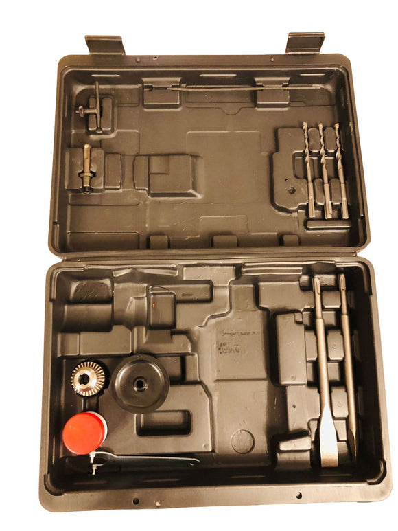 SDS-Plus-Bohrhammer Bohrmaschine Stemm Meißel Hammer Schlaghammer 850W + Zubehör