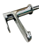 hansgrohe Waschtischarmatur Rebris S Wasserhahn 80 mm Bad mit Zugstange Chrom-4
