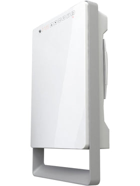 Radialight Digitaler Wand-Heizlüfter TOUCH mit Handtuchstange Perlgrau TBSLI003