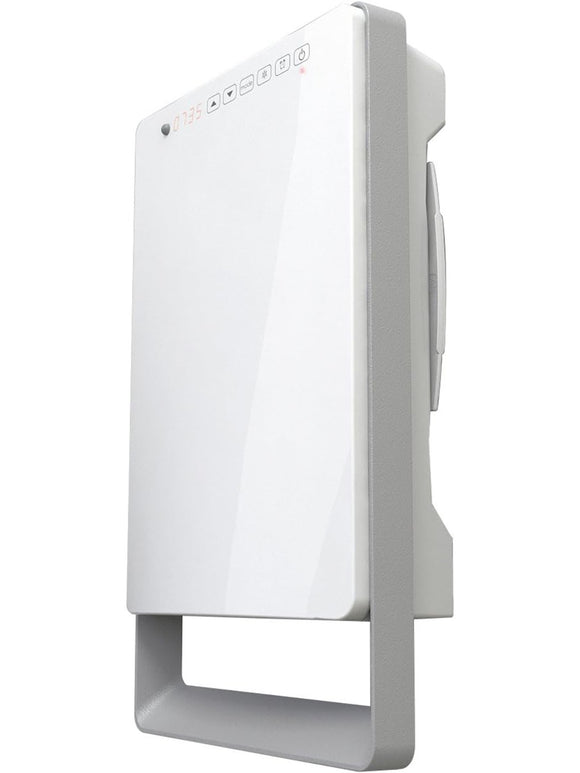 Radialight Digitaler Wand-Heizlüfter TOUCH mit Handtuchstange Perlgrau TBSLI003
