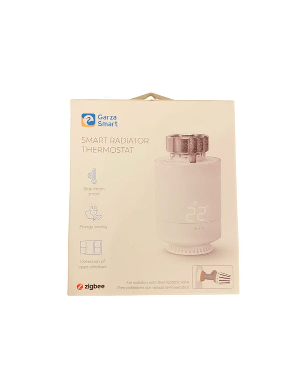 Garza Starter Kit Zigbee 3.0 Smart Thermostatkopf mit Bridge App Alexa Google