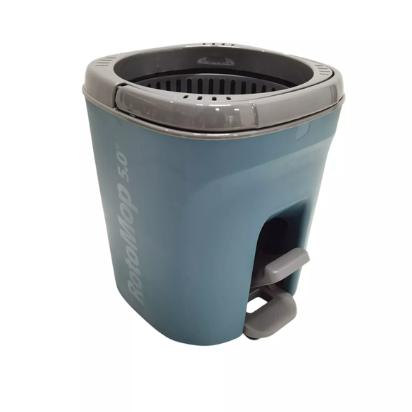 Putzeimer Rotomop 5.0 Super Five Kit Eimer Wischmop Mikrofaser Teleskopstiel