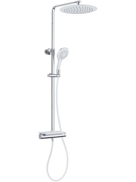 EISL GRANDE VITA Duschsystem Duscharmatur mit Thermostat und Ablage Regendusche