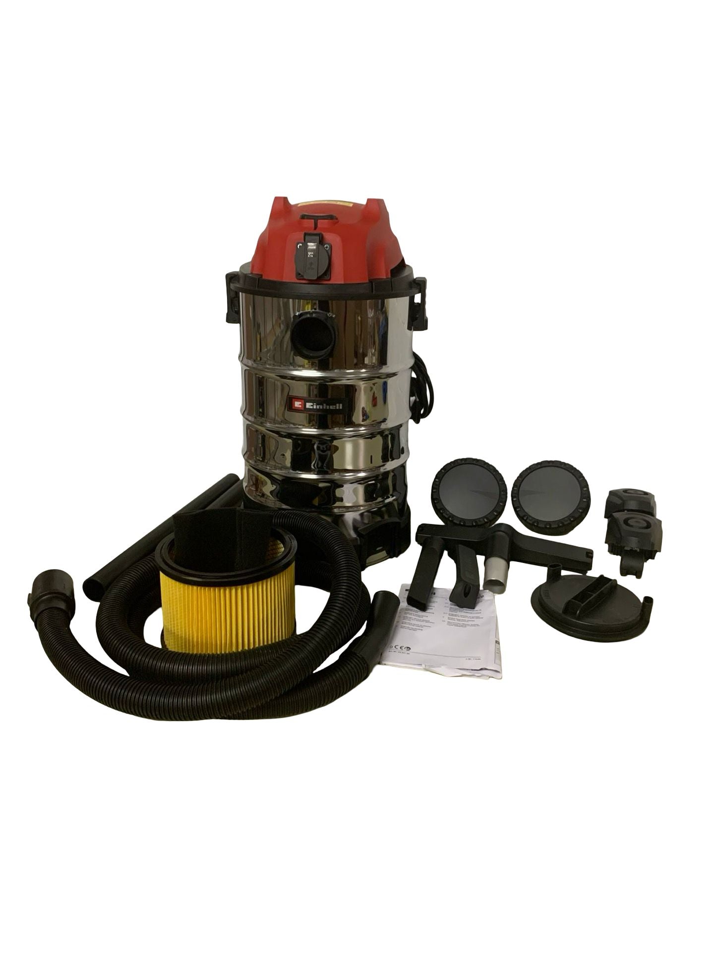 Einhell Nass-Trockensauger TC-VC 1930 SA 1500W 30L Edelstahlbehälter mit Zubehör
