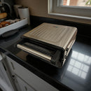 George Foreman Kontaktgrill & Panini- / Sandwichgrill Smokeless Tischgrill 200°C-4