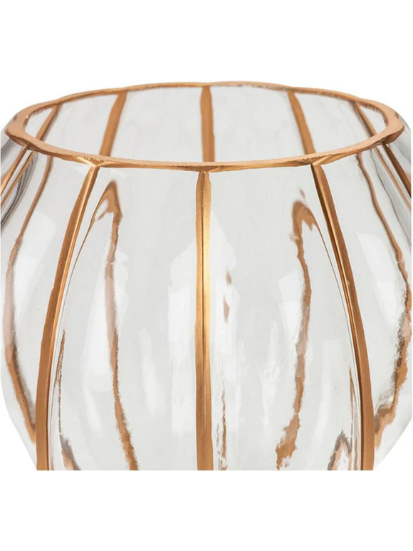 Windlichter aus Glas 3er Set Teelichter 10,5x9 cm 14x12,5 cm 17x15,5 cm