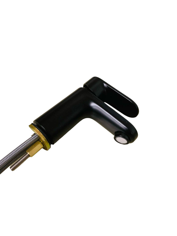 hansgrohe Vernis Blend Waschtischarmatur Wasserhahn Bad Wassersparend Mattschwarz