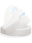 HEAO Toilettensitzerhöhung 10 cm WC Sitzerhöhung Rutschfest Klappbar Weiß-1