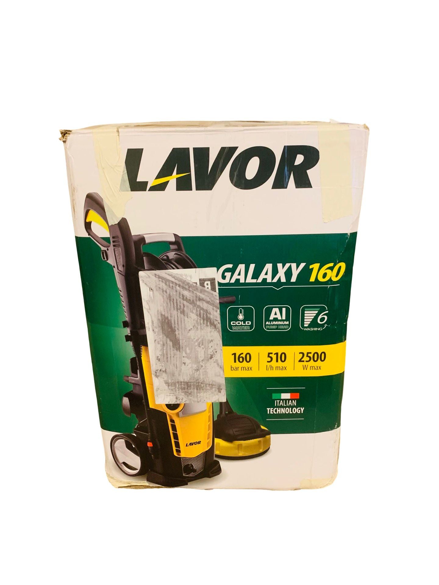 Lavor Galaxy 160 Kaltwasser-Hochdruckreiniger 160 bar 480 L/H 2500W UNDICHT