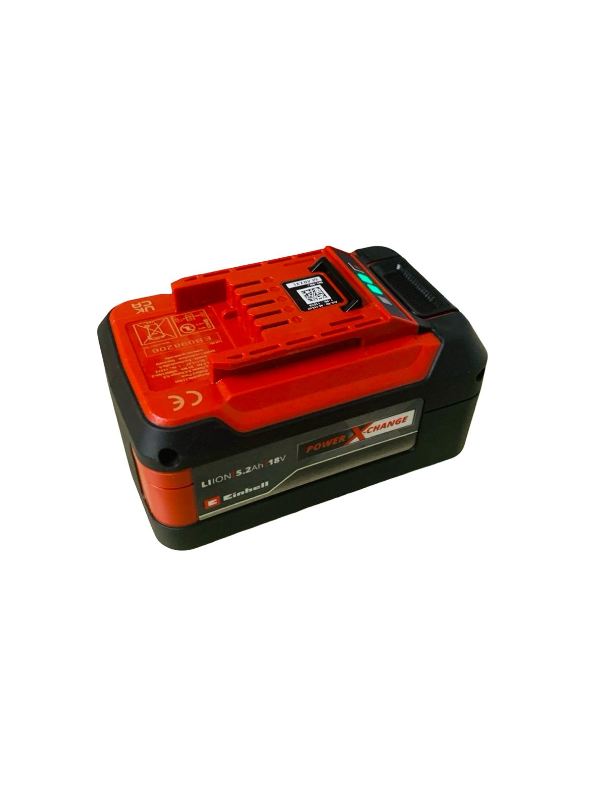 Original Einhell Starter Kit 5,2 Ah Akku und Ladegerät Power X-Change