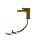 Villeroy & Boch Architectura Square Einhebel-Bidetarmatur Zugstange Brushed Gold-3